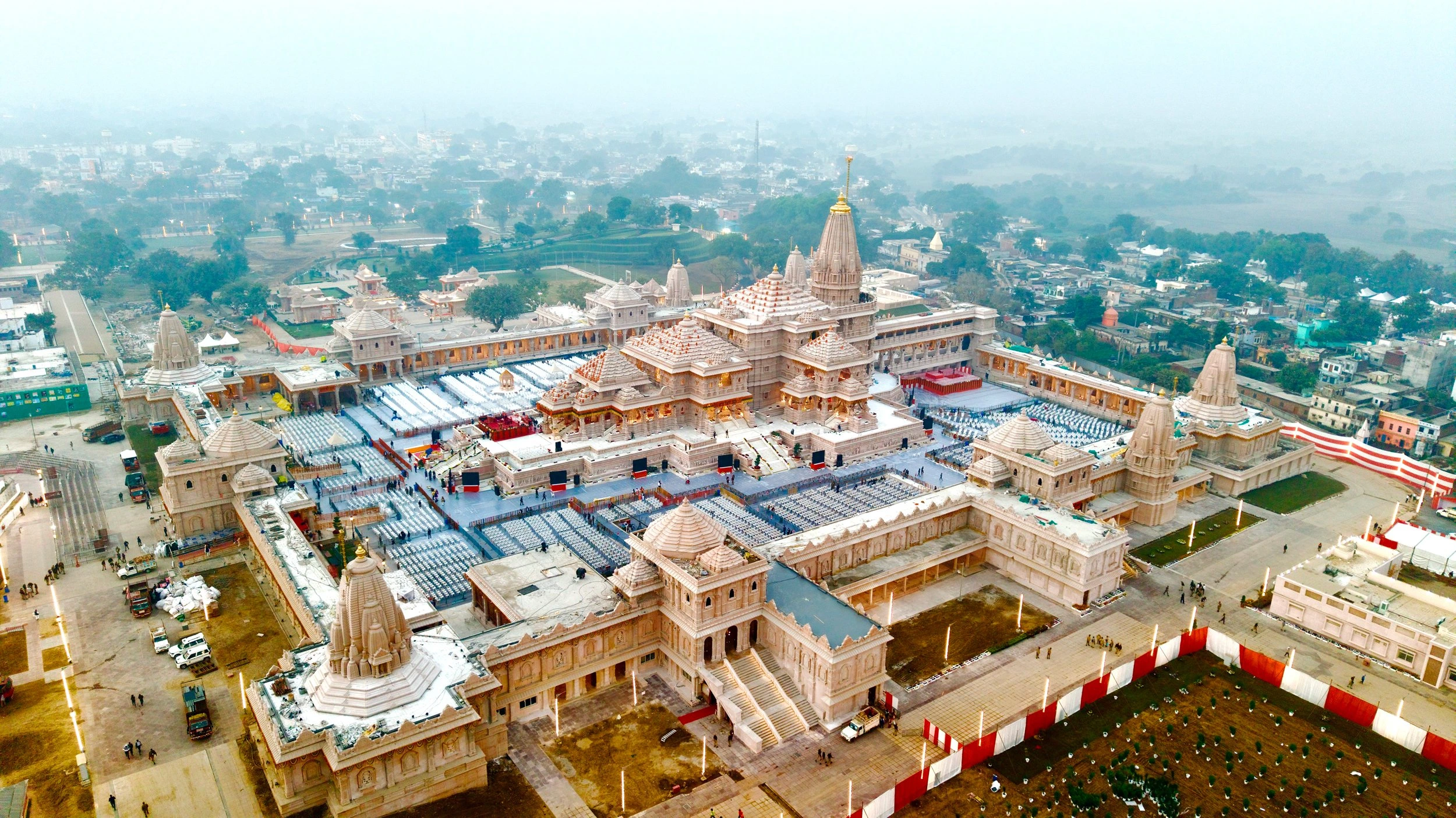 Temple gateway at a pilgrimage site